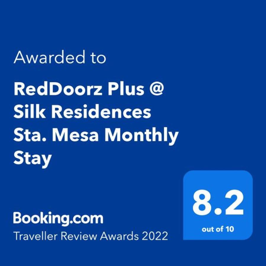 מנילה Reddoorz Plus @ Silk Residences Sta. Mesa Monthly Stay מראה חיצוני תמונה
